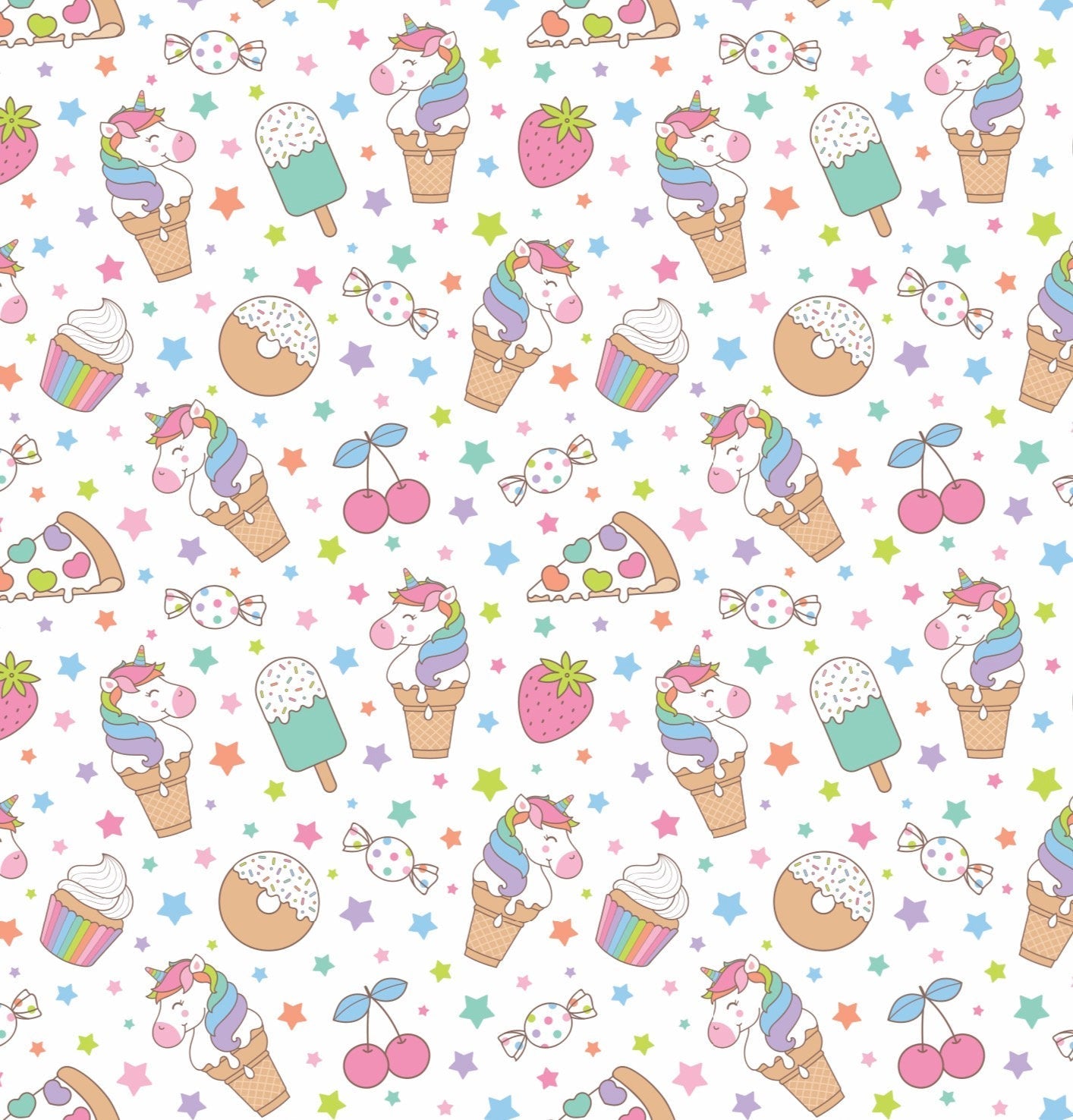 Unicorn Gift Wrap - Stesha Party