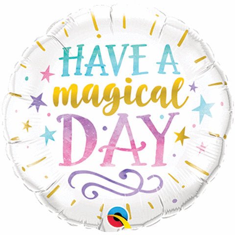 Unicorn "Have a Magical Day" Balloon