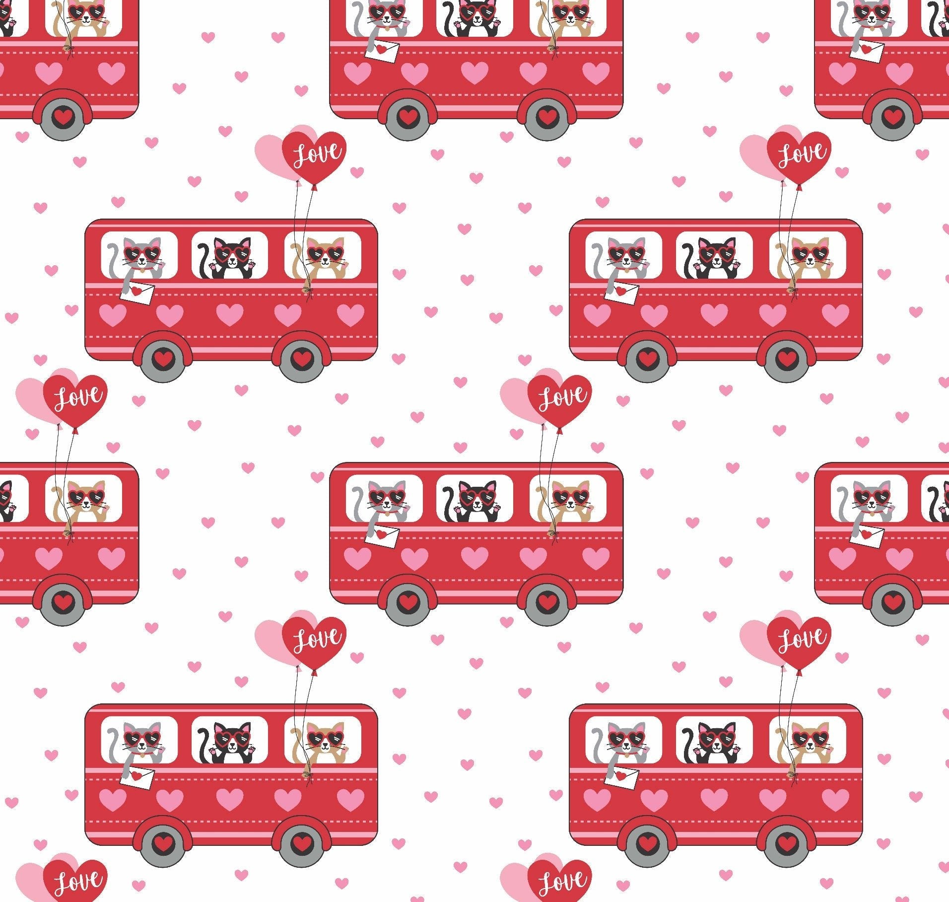 Valentines Day Wrapping Paper - Stesha Party