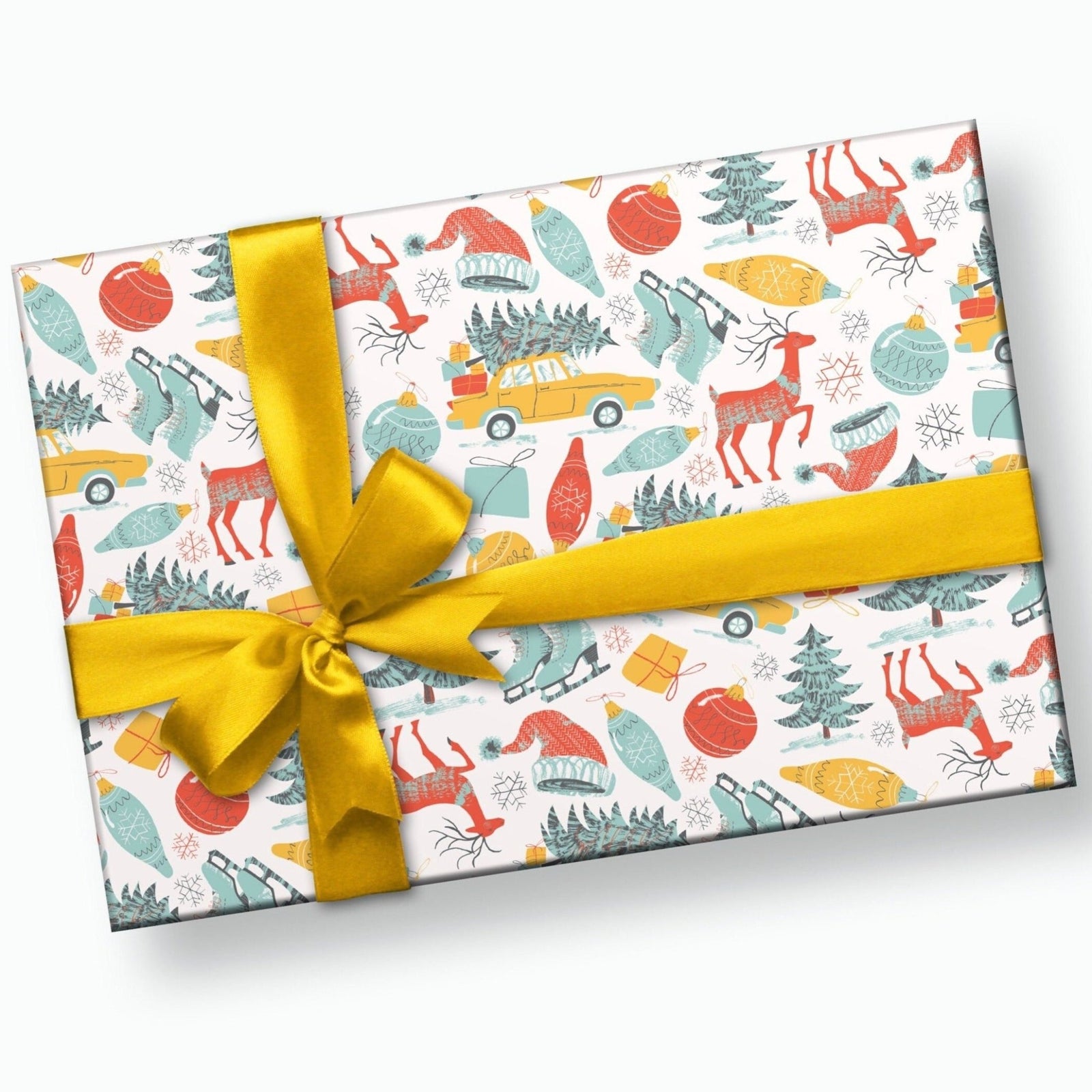 Vintage Holiday Gift Wrap - Stesha Party