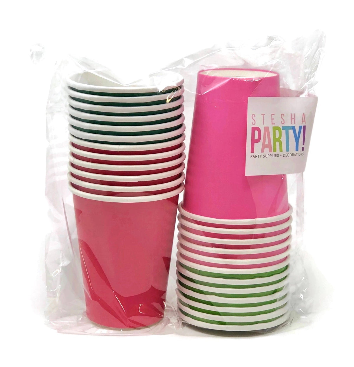 Watermelon Party Color Cups - Stesha Party