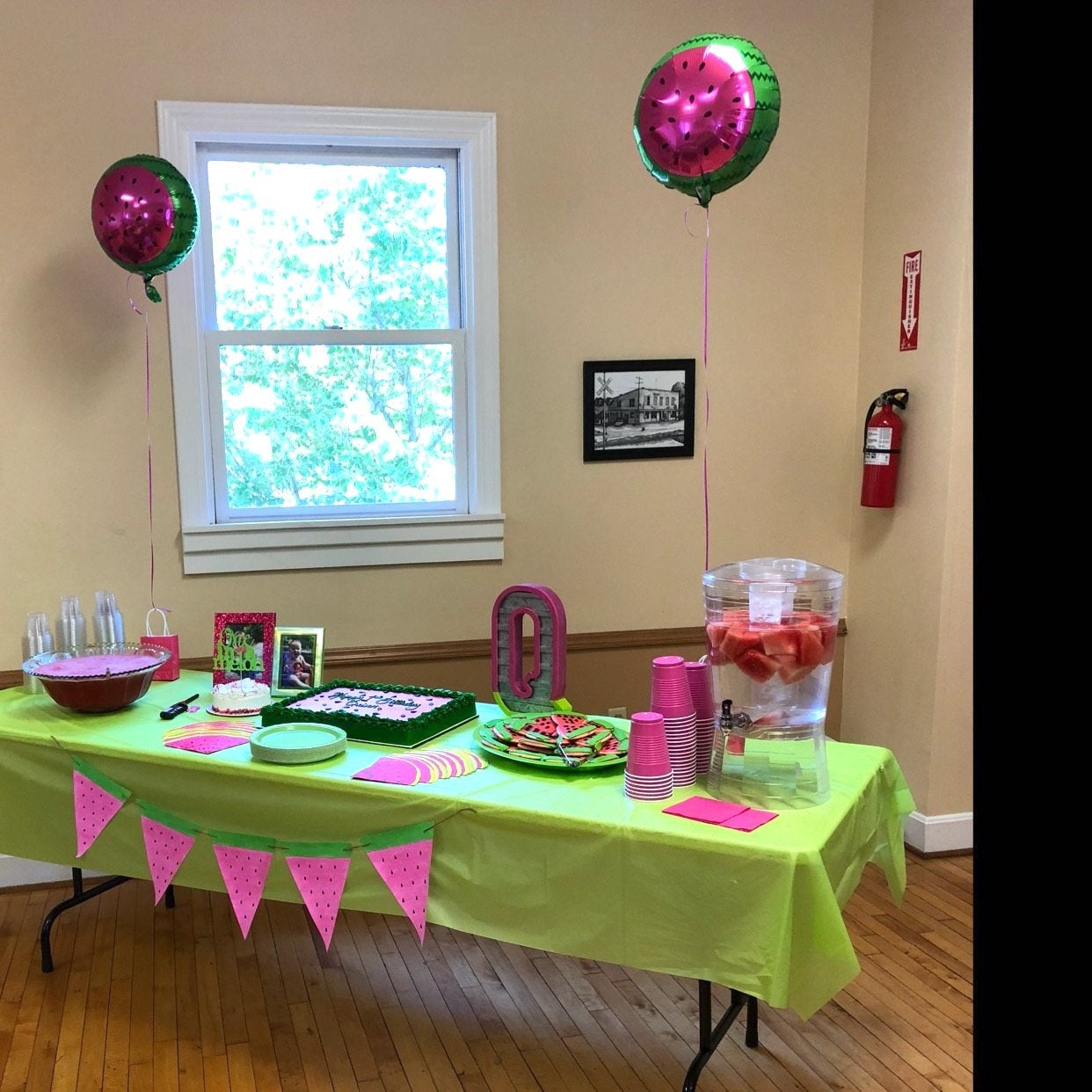 Watermelon Round Balloon - Stesha Party