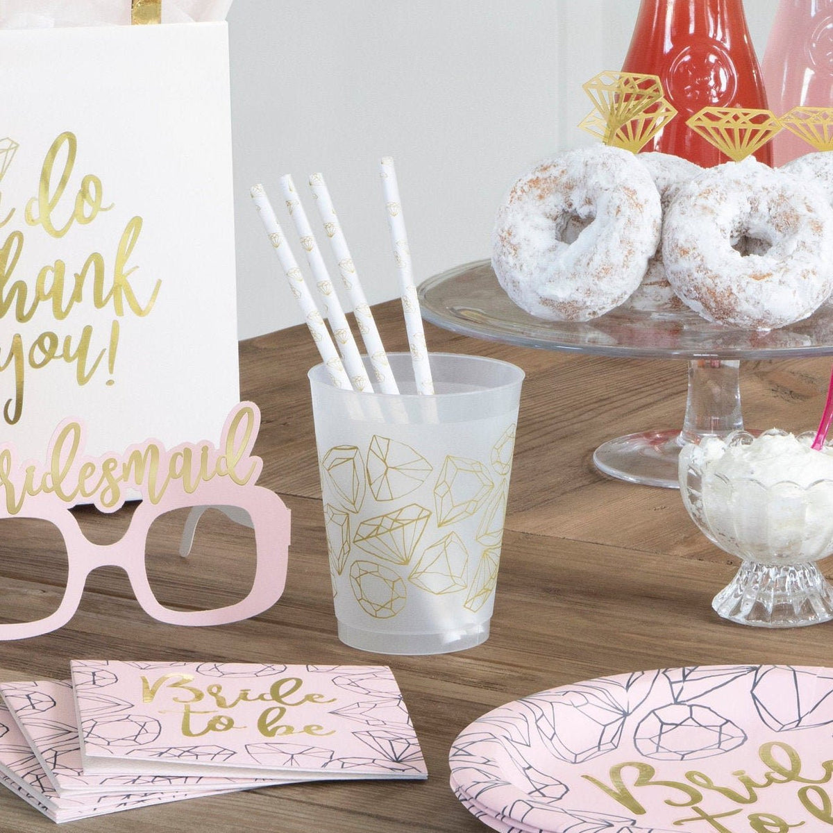 Wedding Ring Straws - Stesha Party