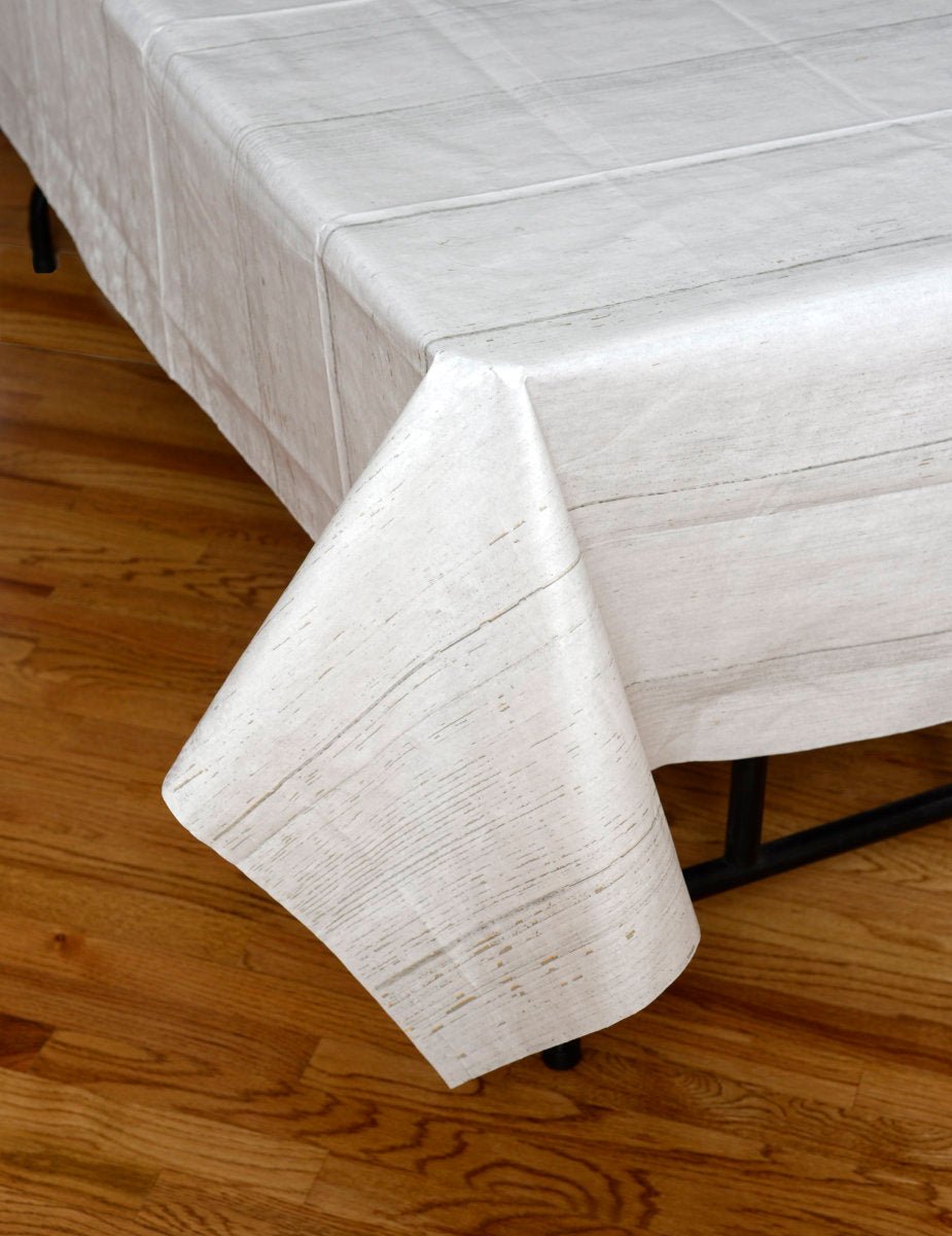 White Shiplap Tablecloth - Stesha Party
