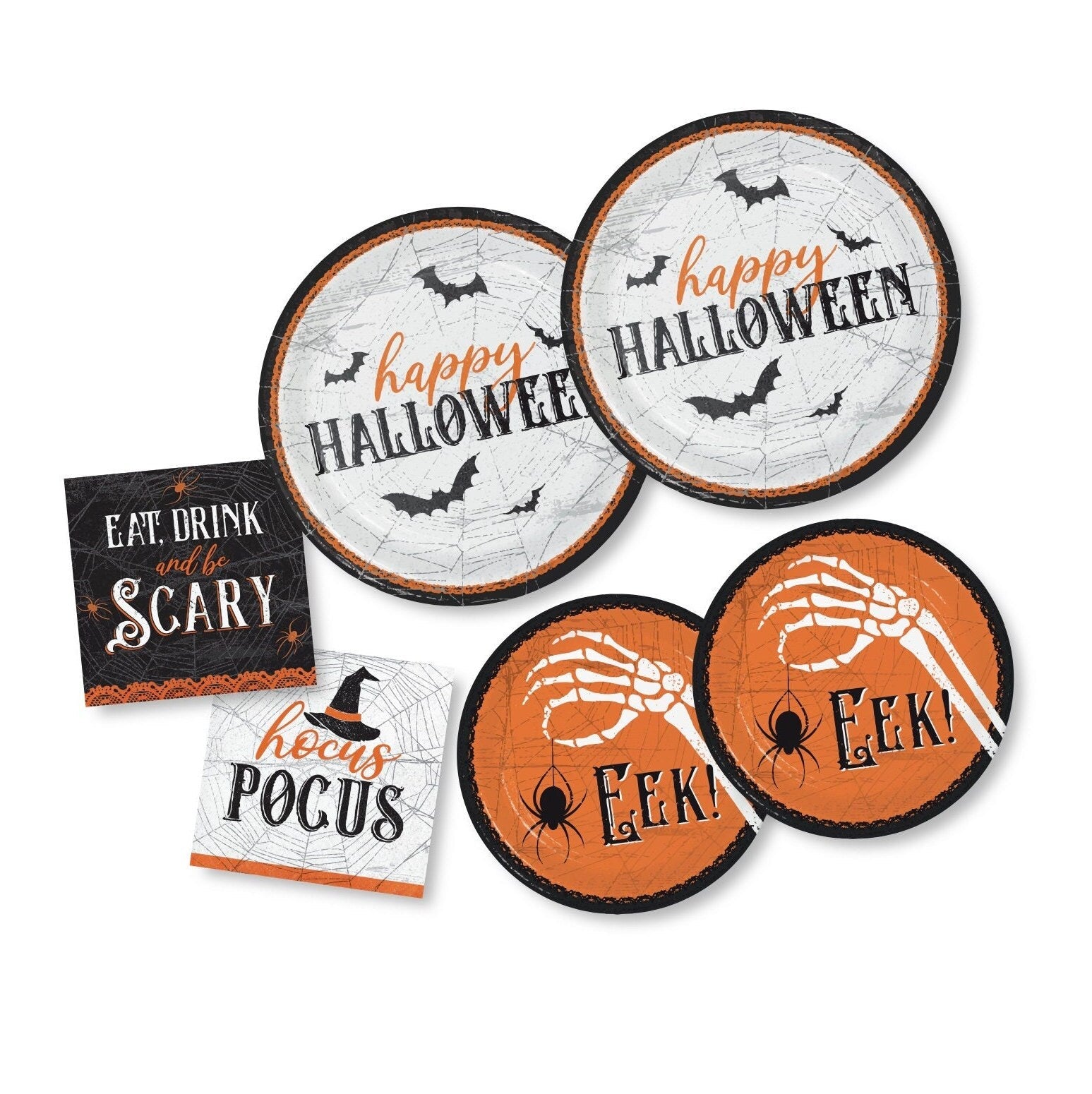 Wicked Halloween Plates & Napkins - Stesha Party
