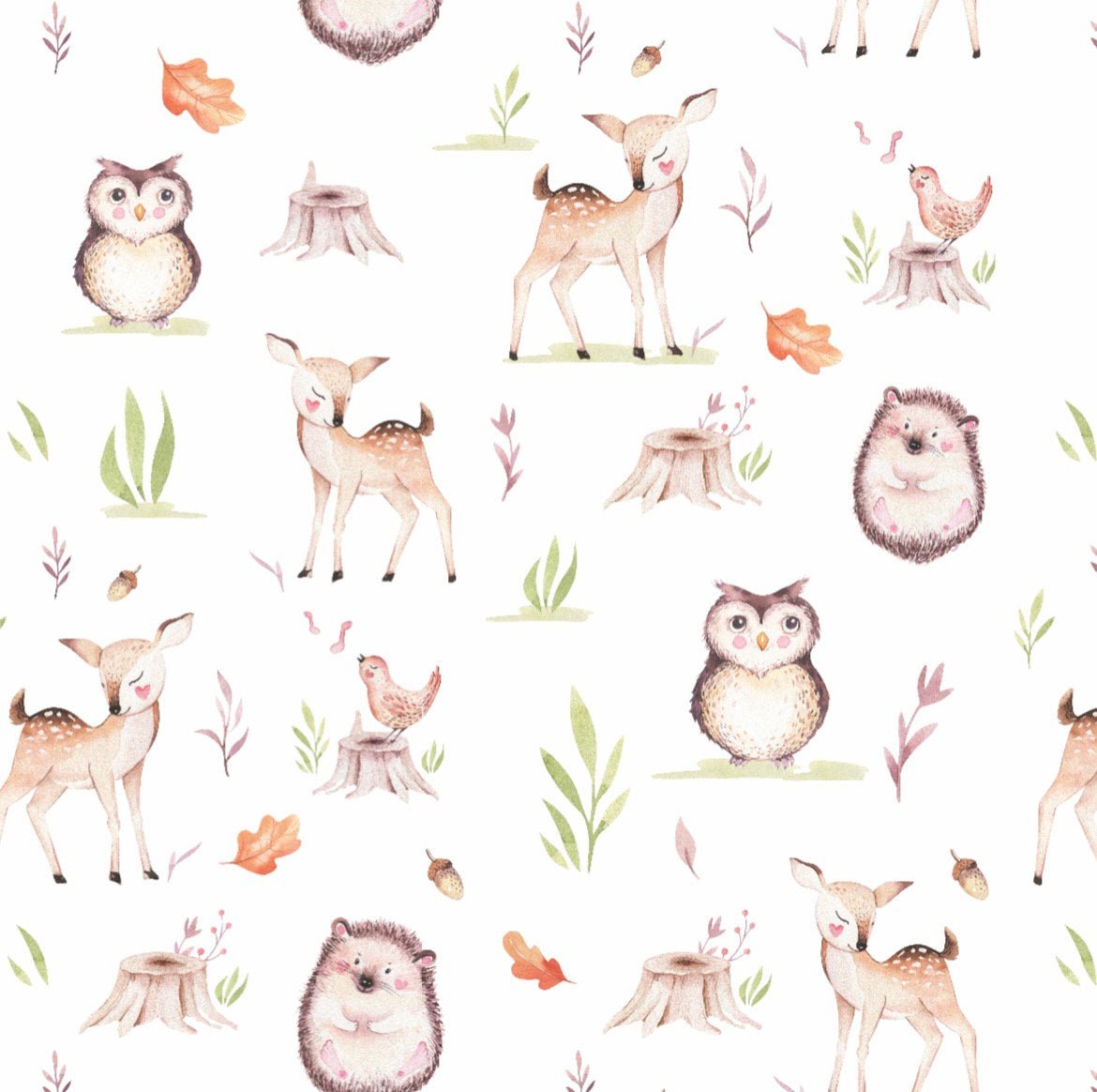 Woodland Animal Gift Wrap - Stesha Party