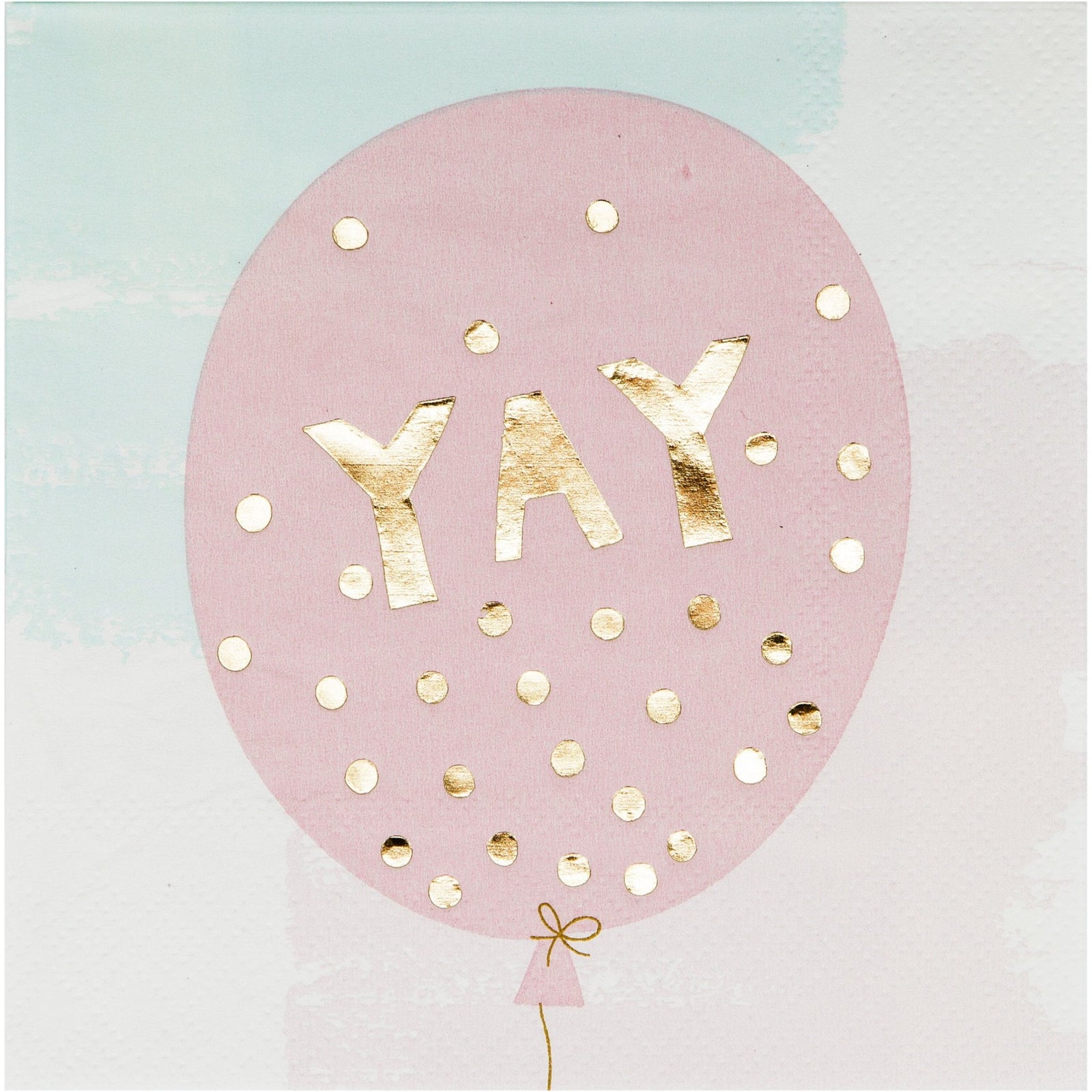 Yay Balloon Napkins 24Ct - Stesha Party